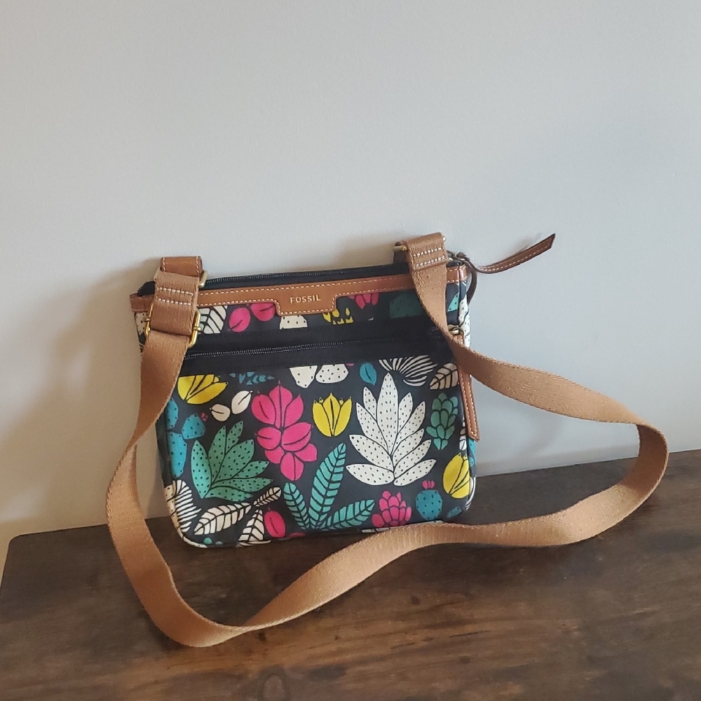 Colorful Fossil Crossbody Purse